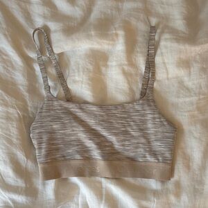 Outdoor Voices Heathered Gray Bralette